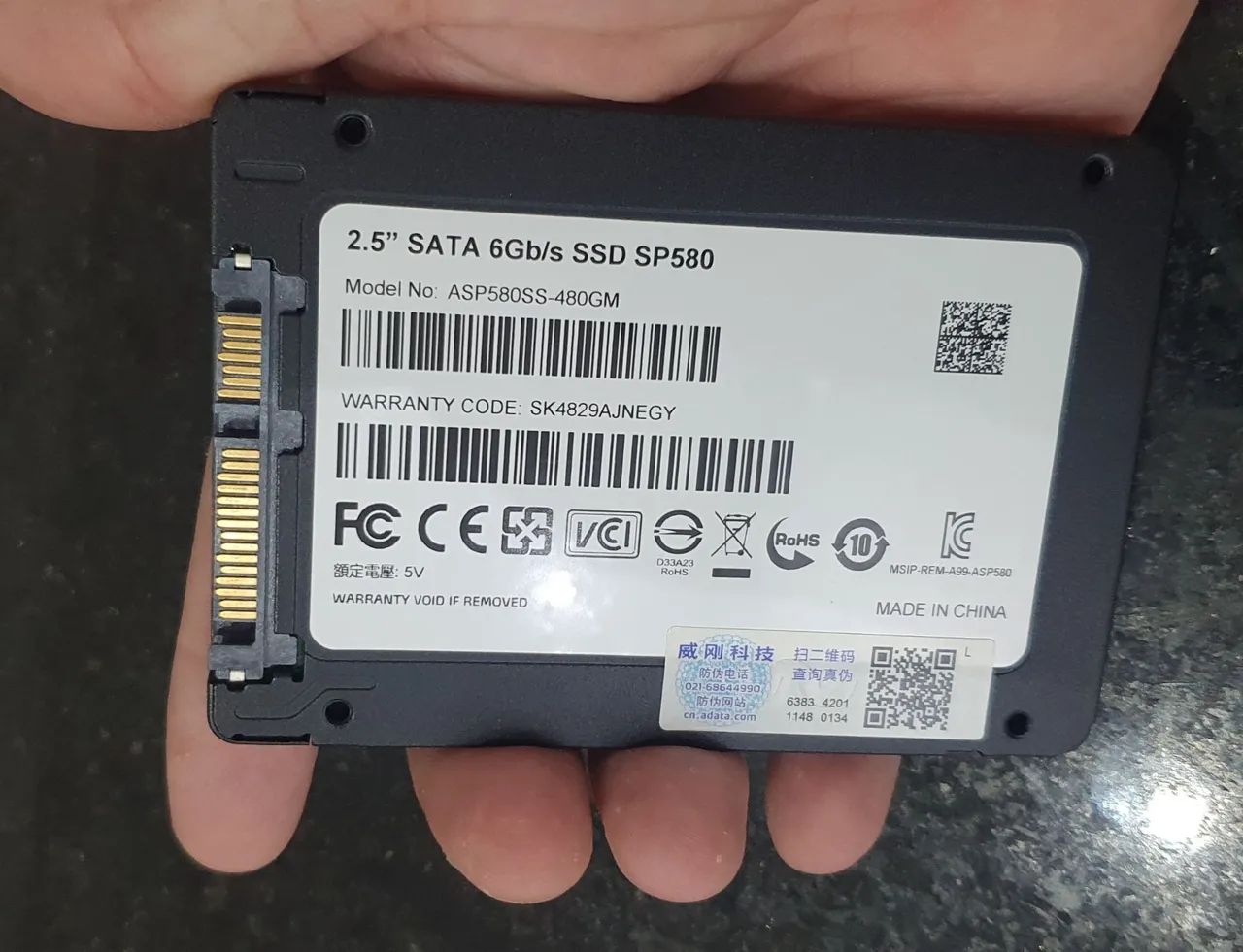 SSD 480gb - Foto 2