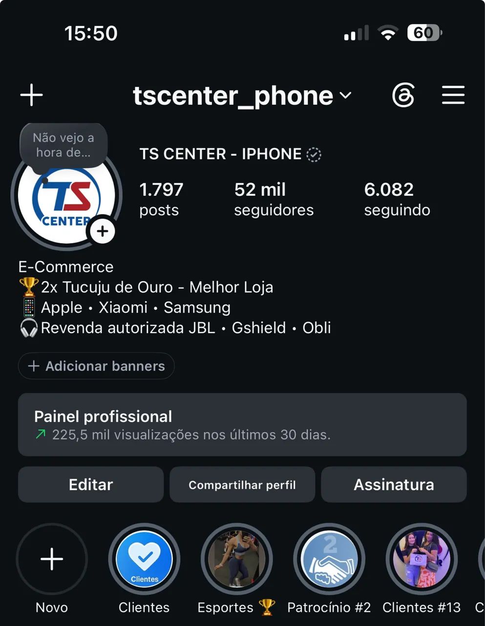 Vende-se loja online com marca consolidada 