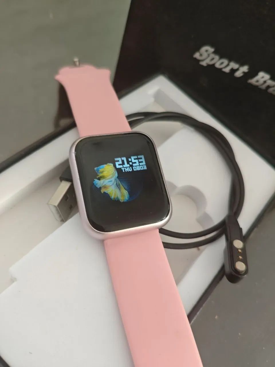 Relógio Smartwatch Feminino Touch Screen Bluetooth