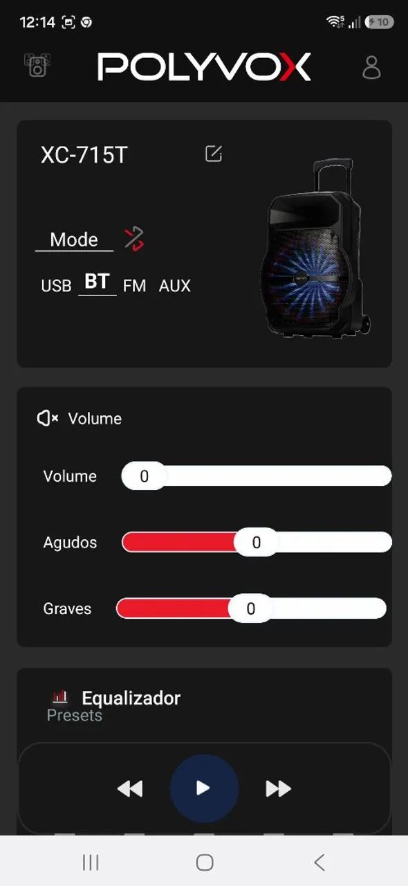 Caixa de som polyvox 800W - Foto 2