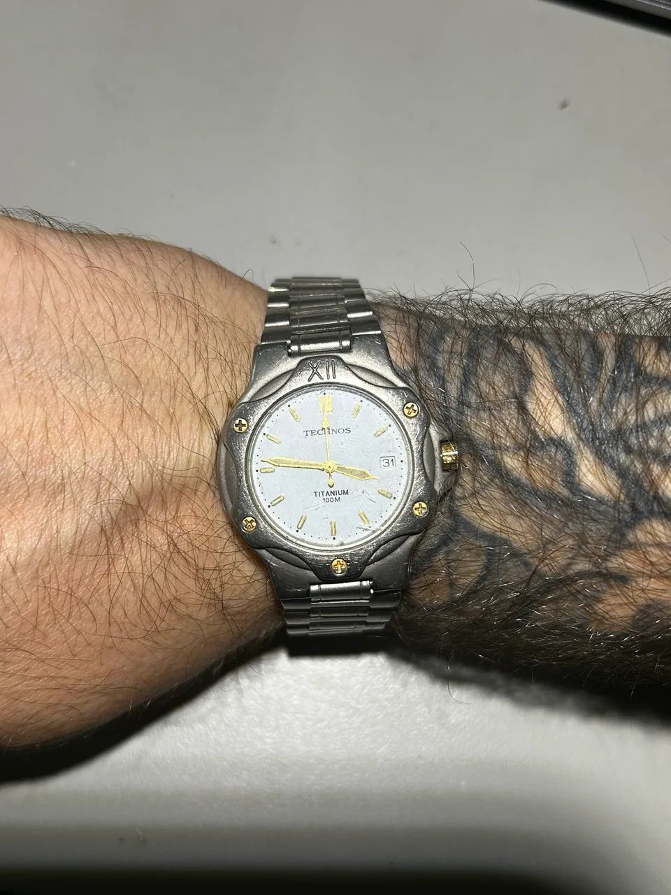     Technos Titanium Vintage 100M - Raridade - Foto 5