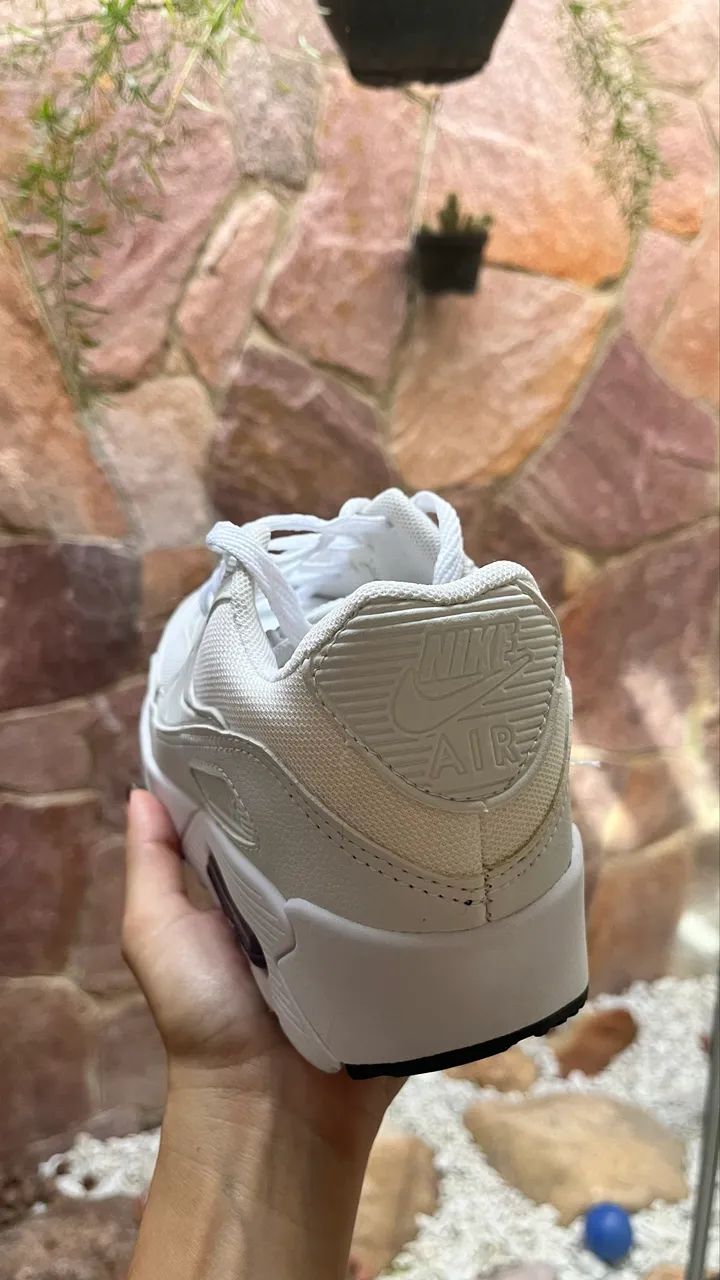 TENIS NIKE AIR BRANCO - Foto 3