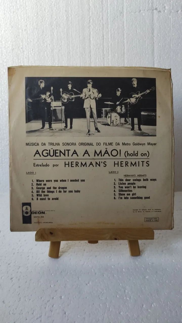 LP Herman's Hermits - Aguenta a mão  - Foto 2
