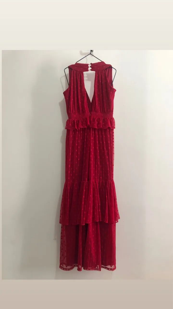 Deslumbrante Vestido longo festa 40 Iorane - Foto 4