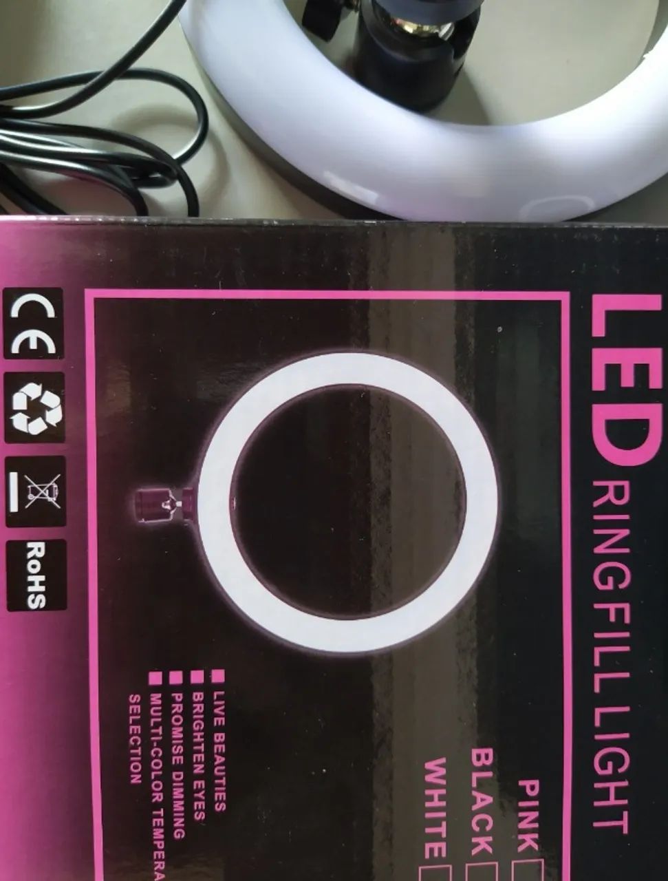 Anel Led Médio com acessórios - Foto 3