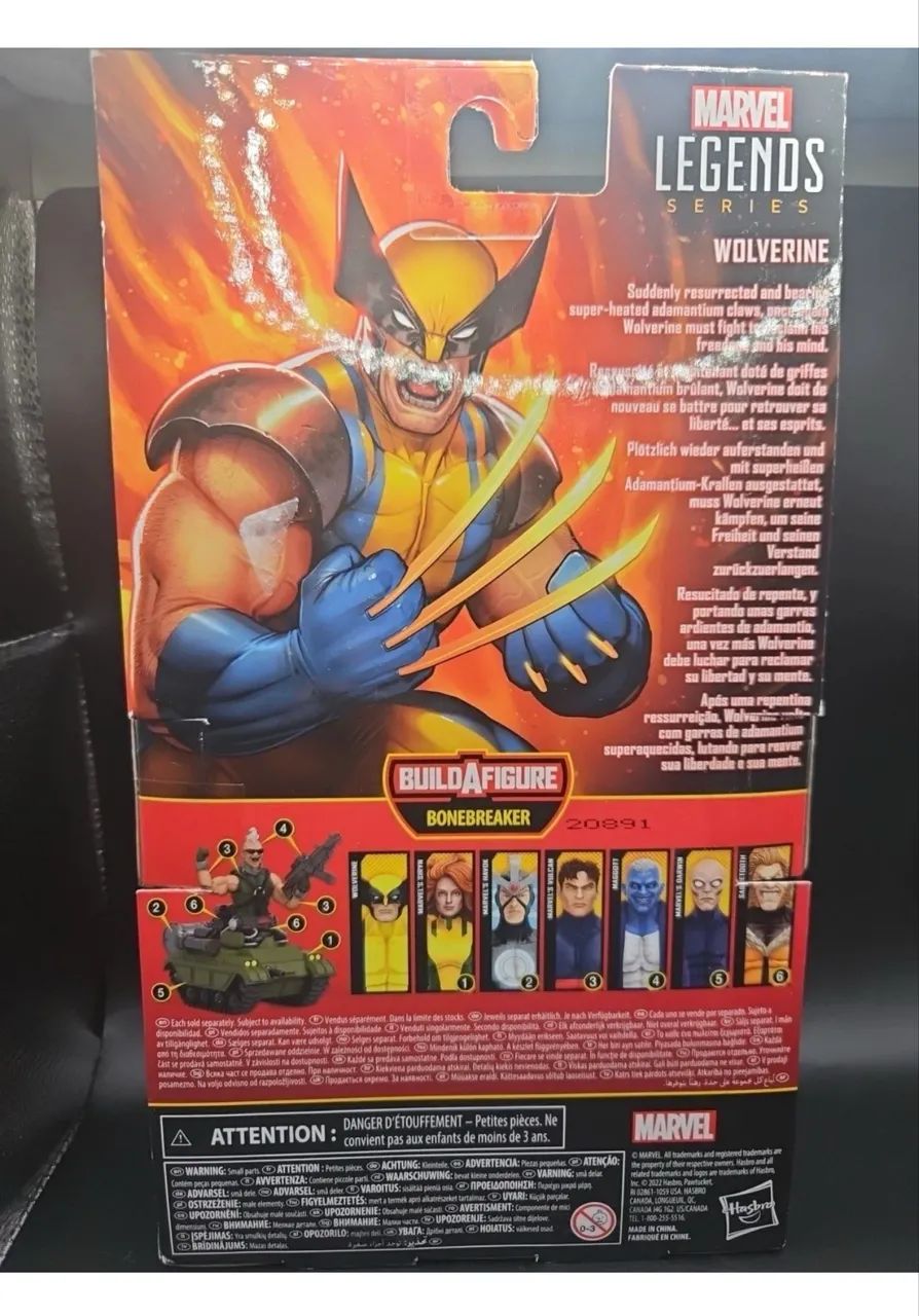 Marvel Legends Wolverine X-men hasbro - Foto 2