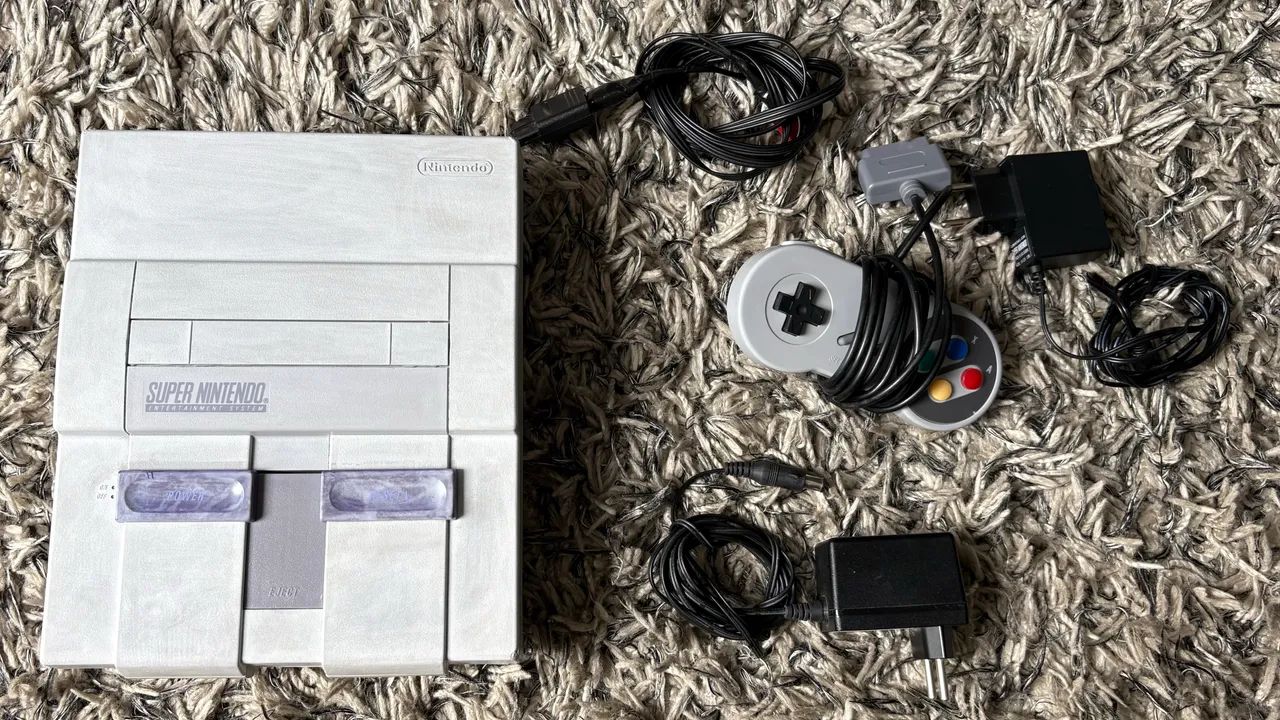 Super Nintendo (LEIA A DESCRIÇÃO) 