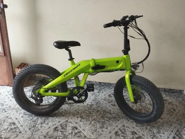 Bicicleta  eletrica  Greeway   semi  nova - Foto 5