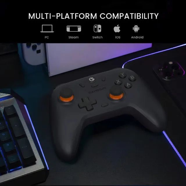 Controle Sem Fio Gamesir T4 T4N Nova Lite, Wireless, Hall Effect, 12x 18,91 - Foto 2