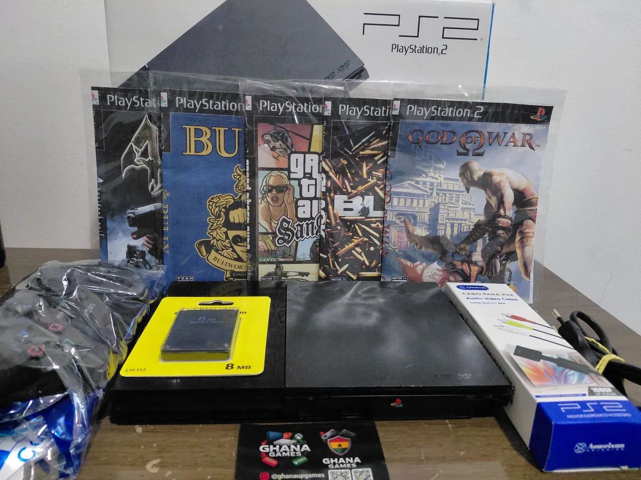 Play 2 com leitor 100% 
