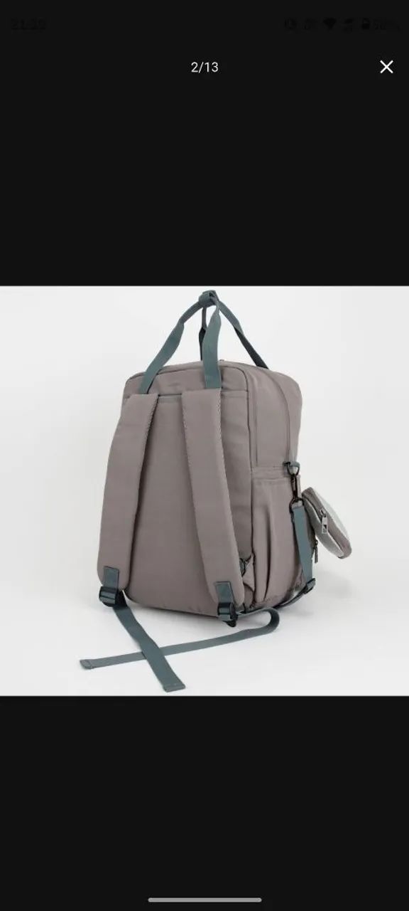Mochila Asics - várias formas de uso - Foto 3
