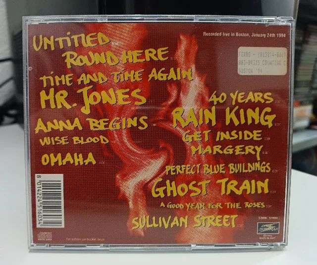 Raro Cd Counting Crows - Boston 1994 - Bootleg Italiano !!!! - Foto 3