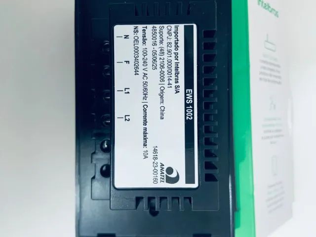 Interruptor Inteligente Wi-Fi Intelbras EWS 1002 Touch 2 Teclas - Foto 3