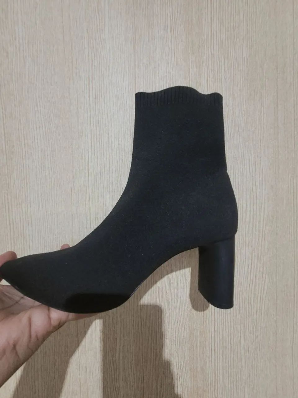  bota meia da zara número 38