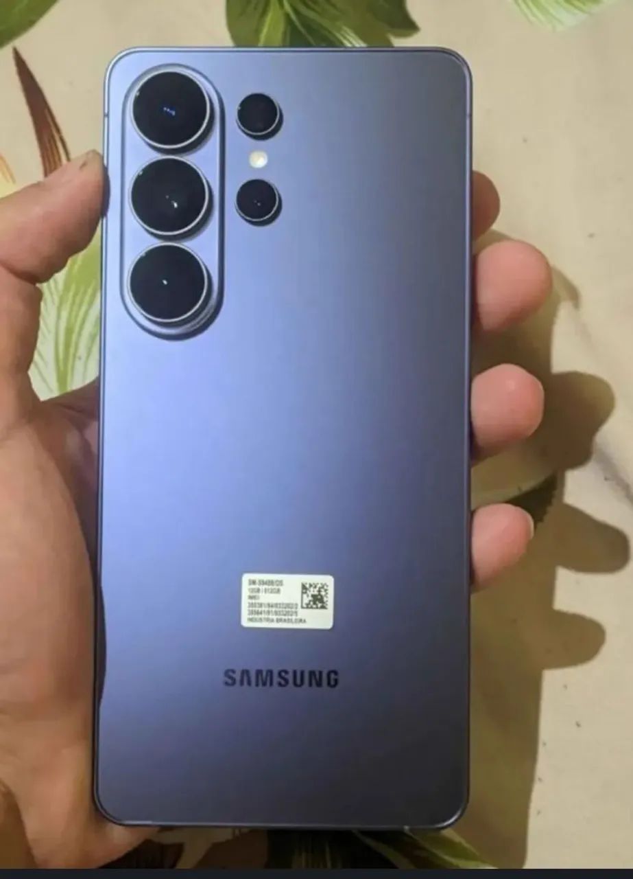 S26 ultra 1tera violeta com capa RINGKE 