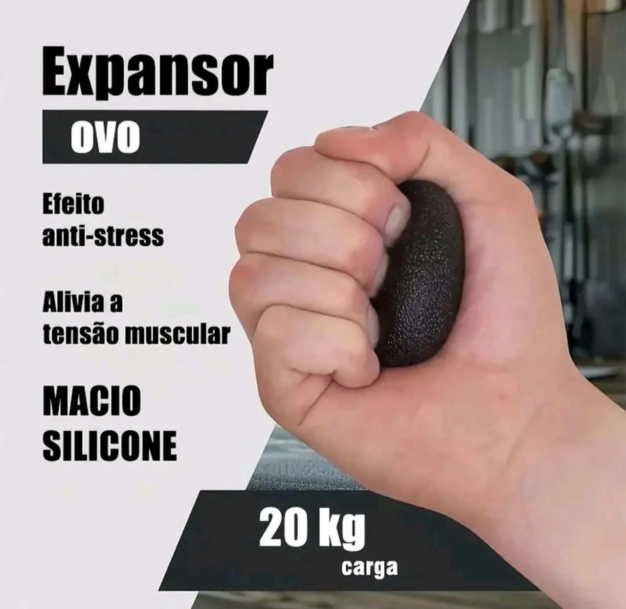 Kit Fortalecedor de mão e antebraço ajustável com 5 peças  - Foto 4