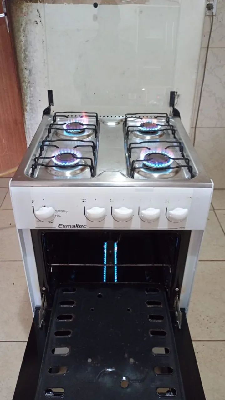 Fogão 4 bocas Esmaltec..!!! - Foto 4