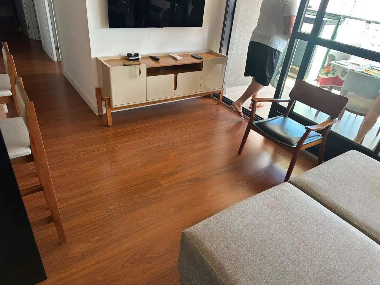 Rack - Madeira/MDF - 170cm - Já Montado - Foto 2