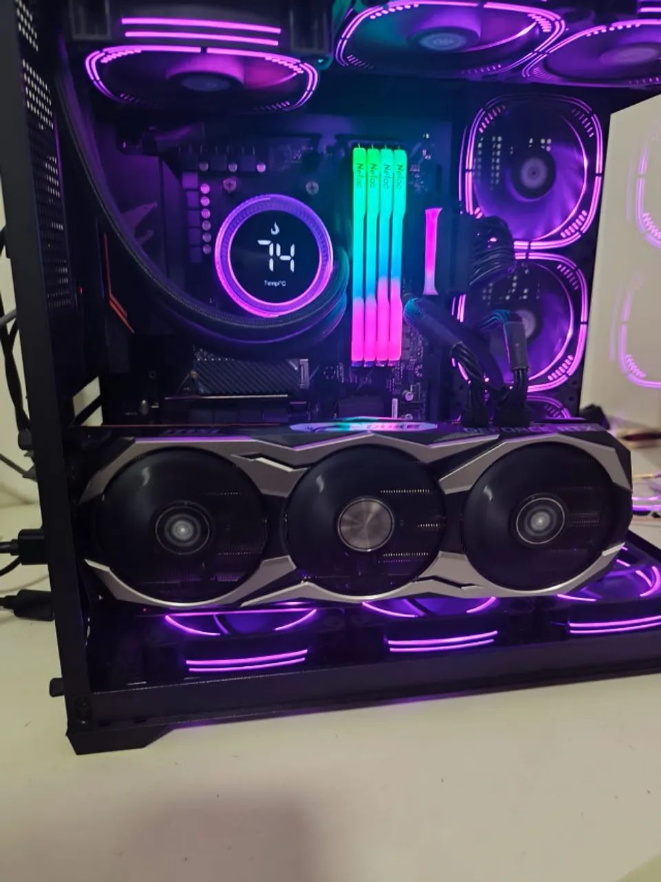 Placa de video RTx 2070 8gb Msi Duke  - Foto 4