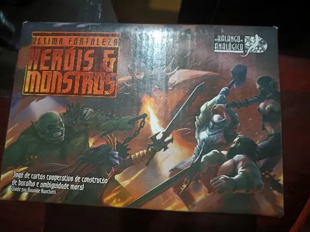 Heróis e monstros jogo de tabuleiro 