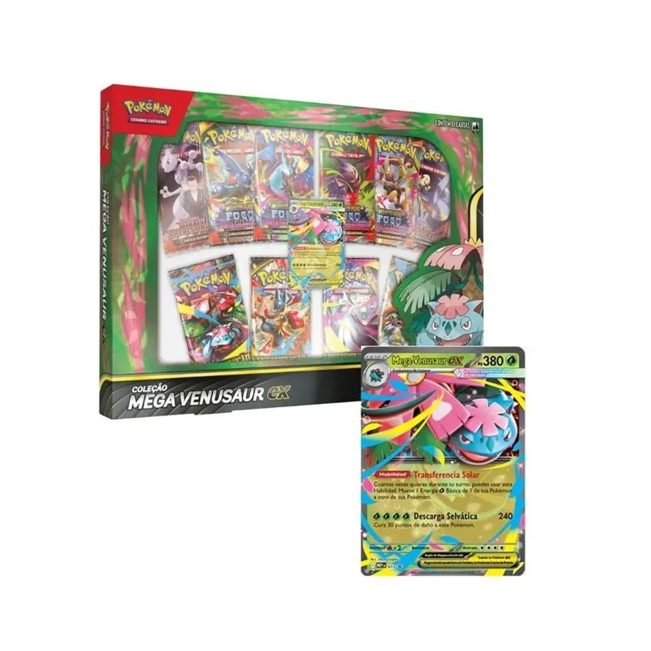 Box Mega venusaur Ex Lacrada