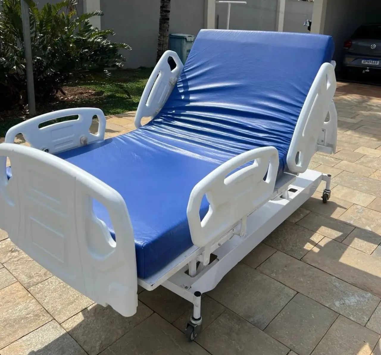 Cama hospitalar elétrica luxo completa 