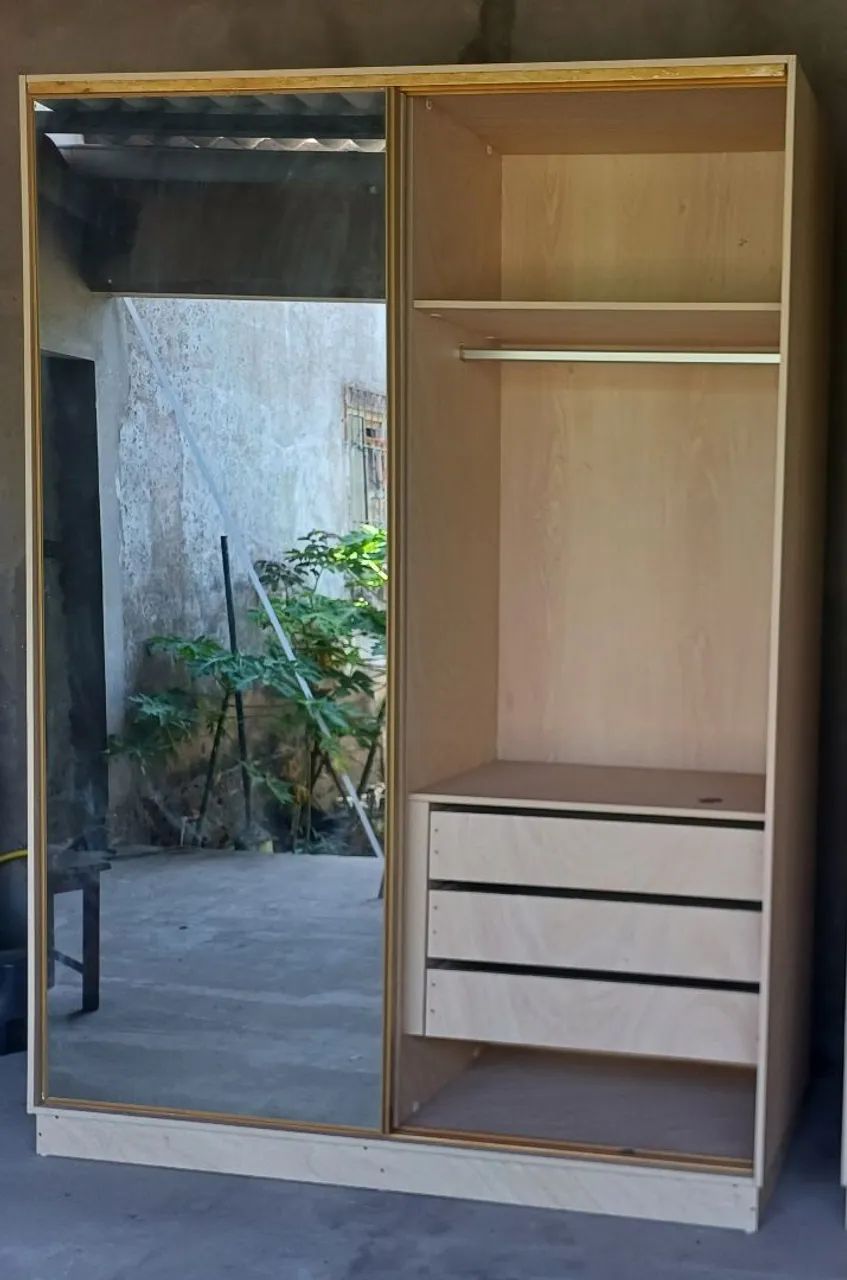 Guarda roupa NOVO em MDF - Foto 5