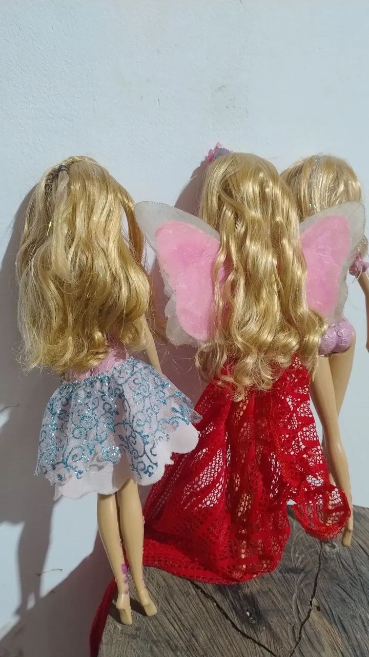 Lote de Barbies fadas coleção  - Foto 5