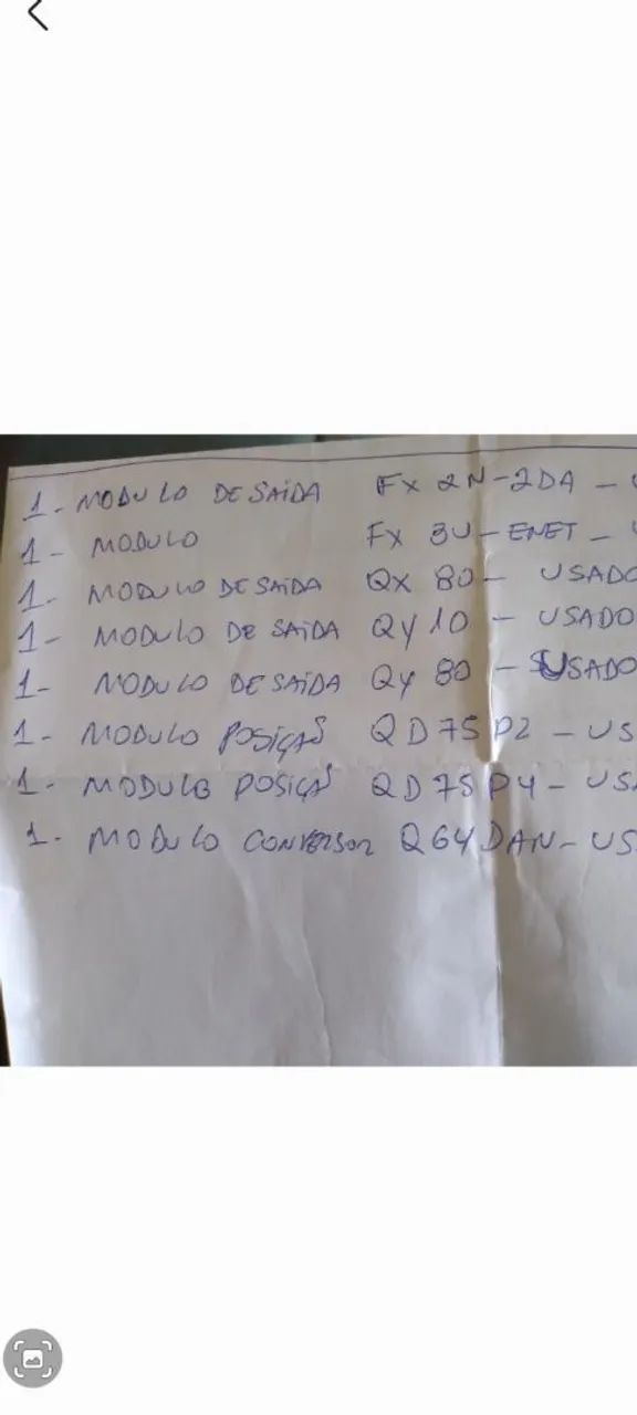 LOTE  DE MODULOS CLP DA  MITSUBICHI - Foto 2