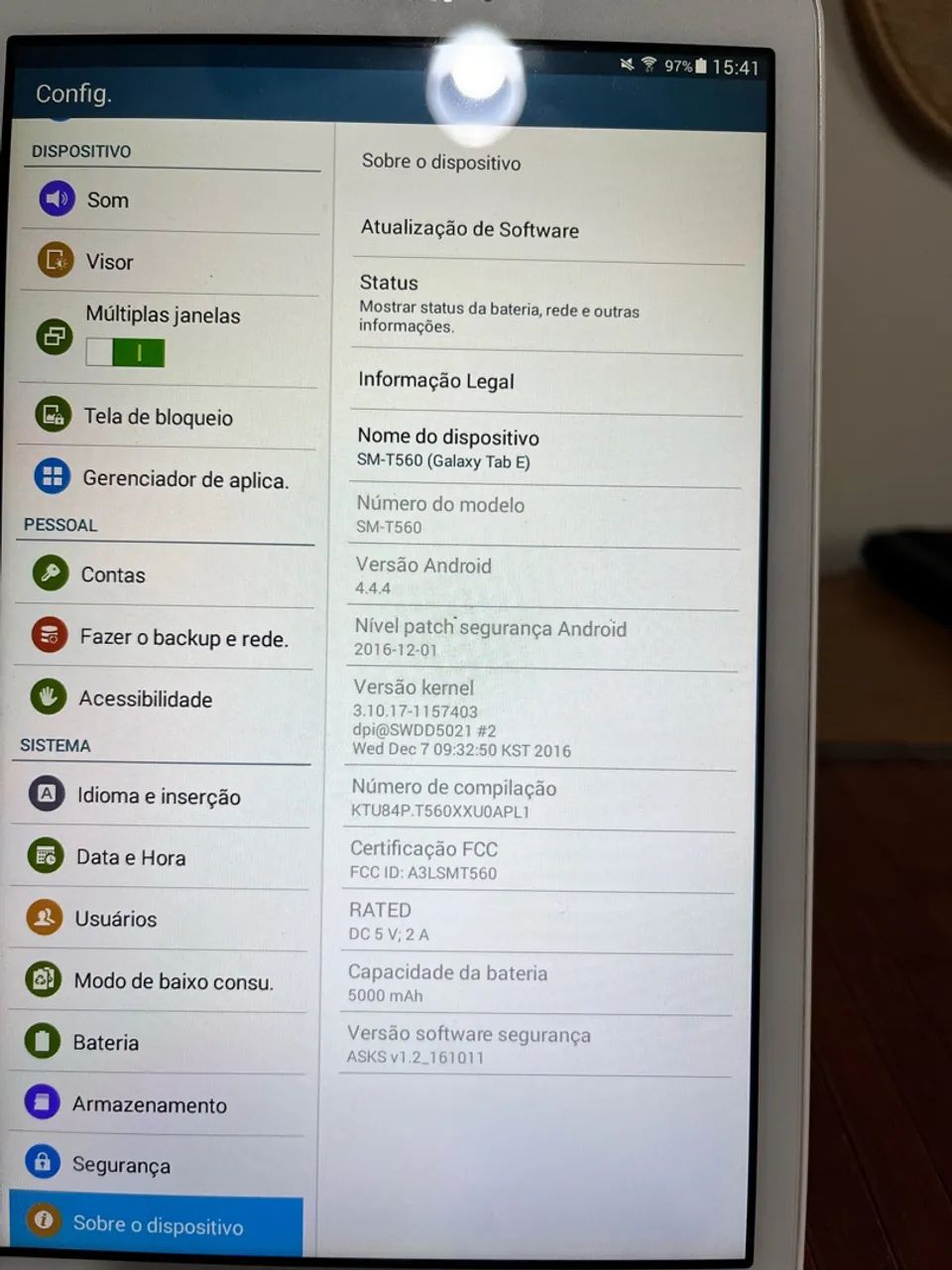 TABLET Samsung (leia a descrição) - Foto 2