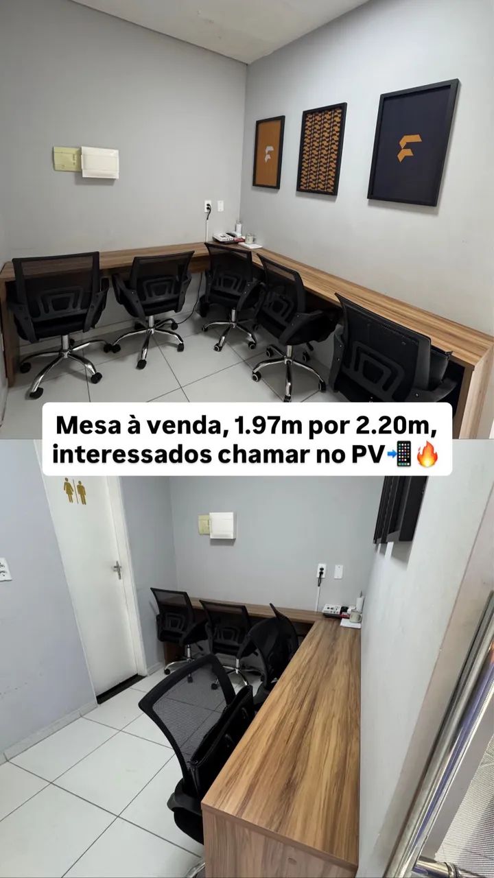 MESA DE ESCRITÓRIO EM L