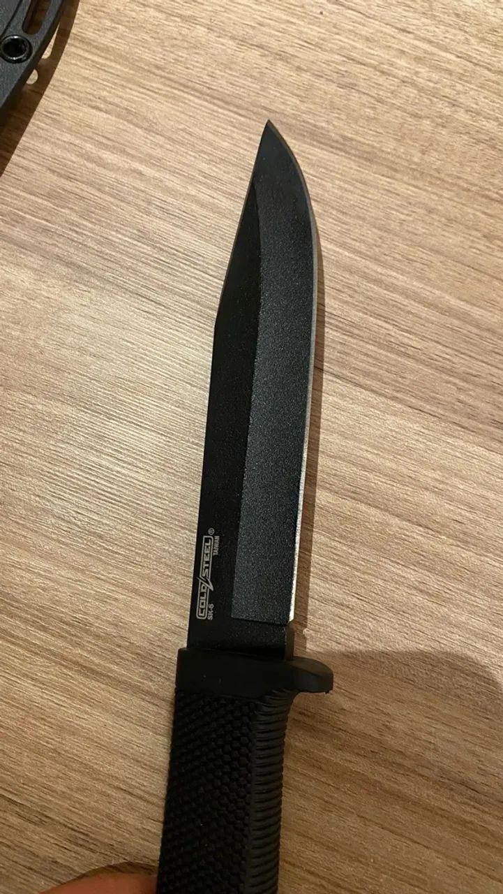 Título do anúncio: Faca Tática Cold Steel SRK SK-5 (6 Polegadas) - Na Caixa - Foto 5