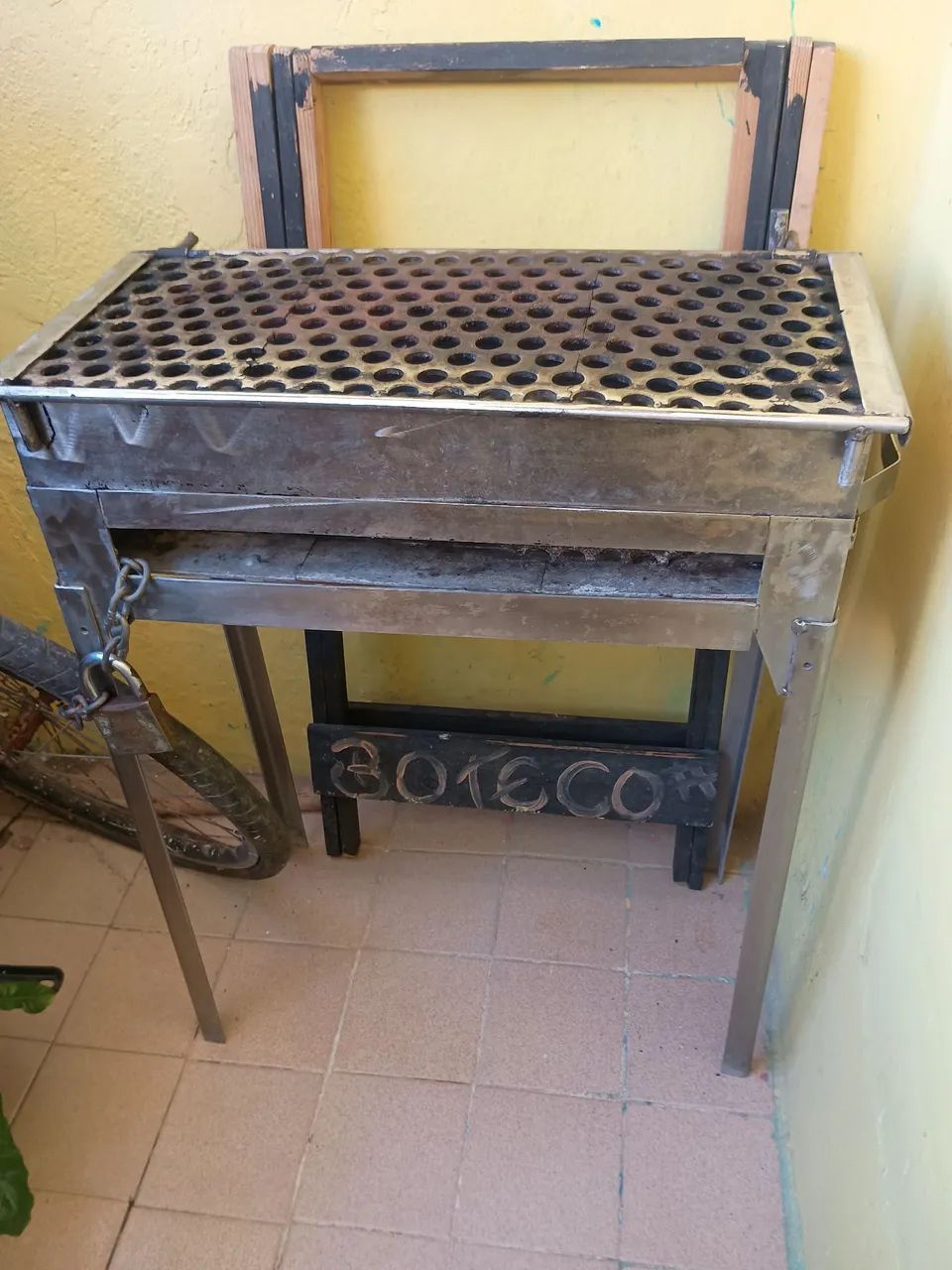 Churrasqueira de alumínio 