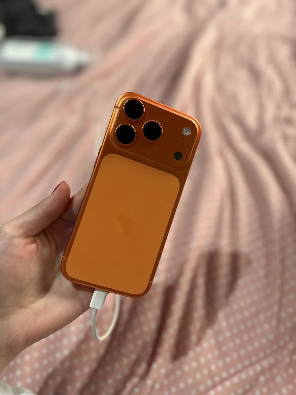 iPhone 17 Pro laranja 