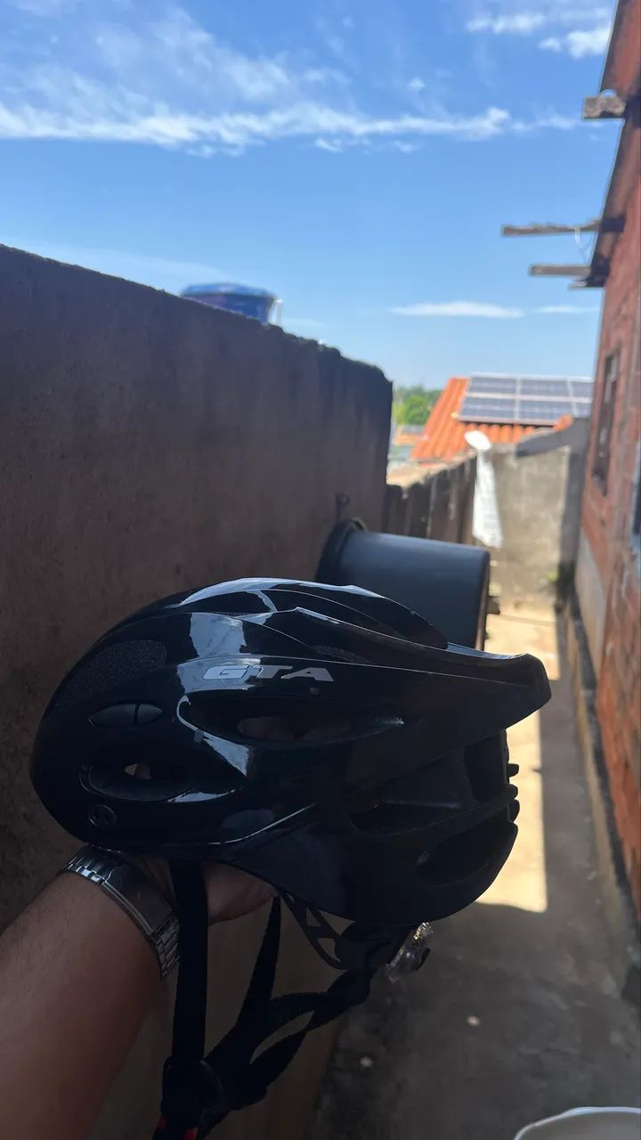 Capacete de ciclista 