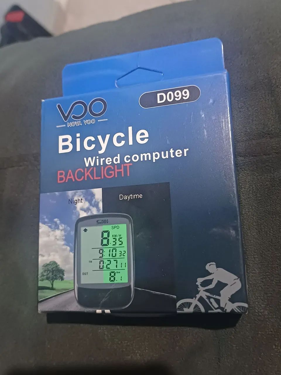 Velocímetro para bicicleta + um par de luvas  - Foto 2