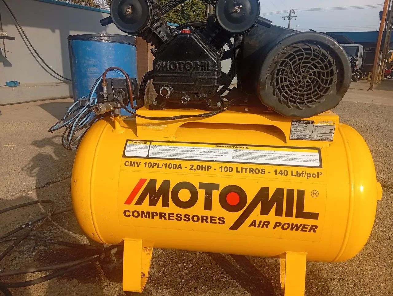 Compressor 10 pés motomil - Foto 3