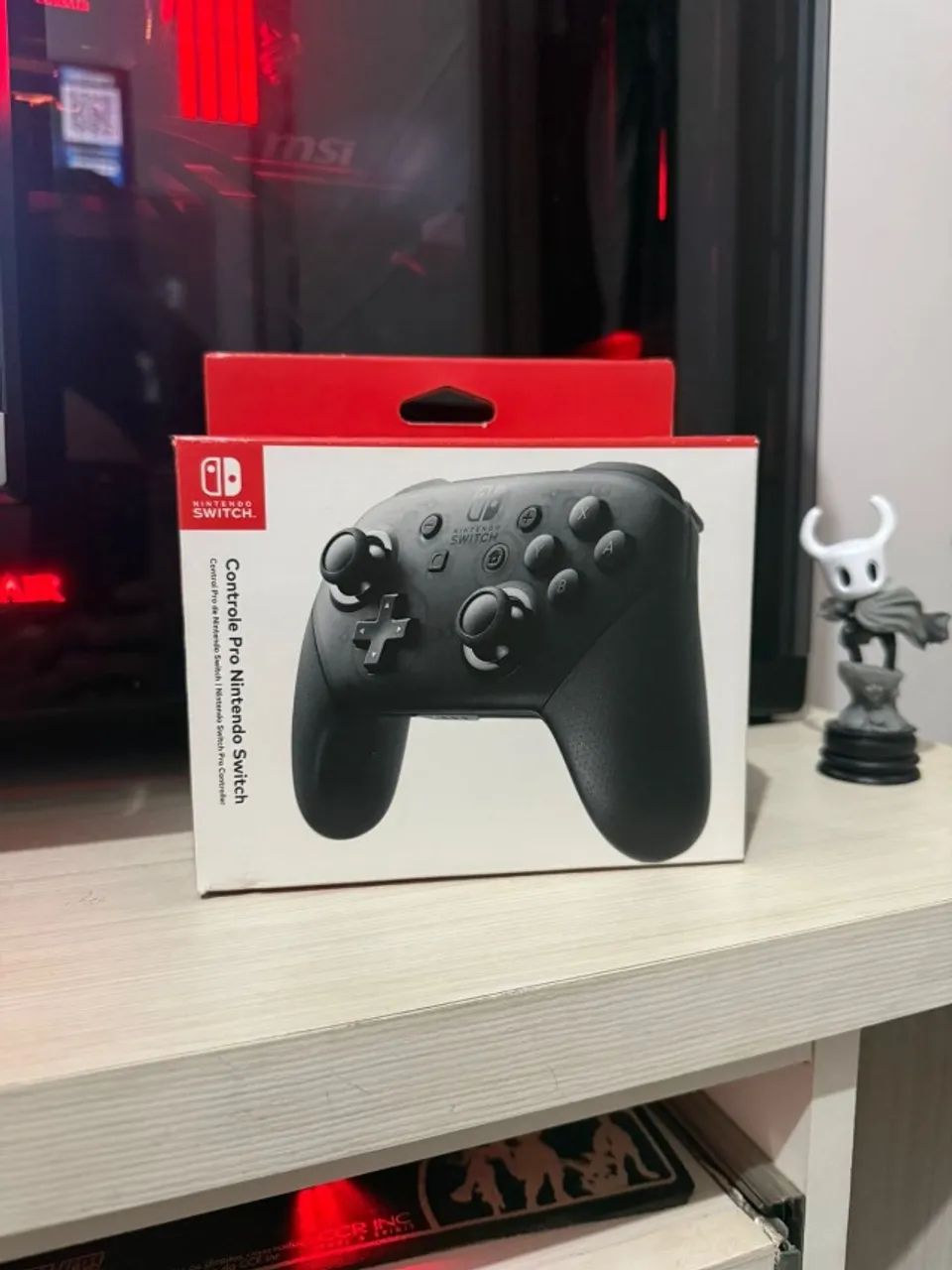 Nintendo Switch Pro Controller Sem Fio Seminovo 