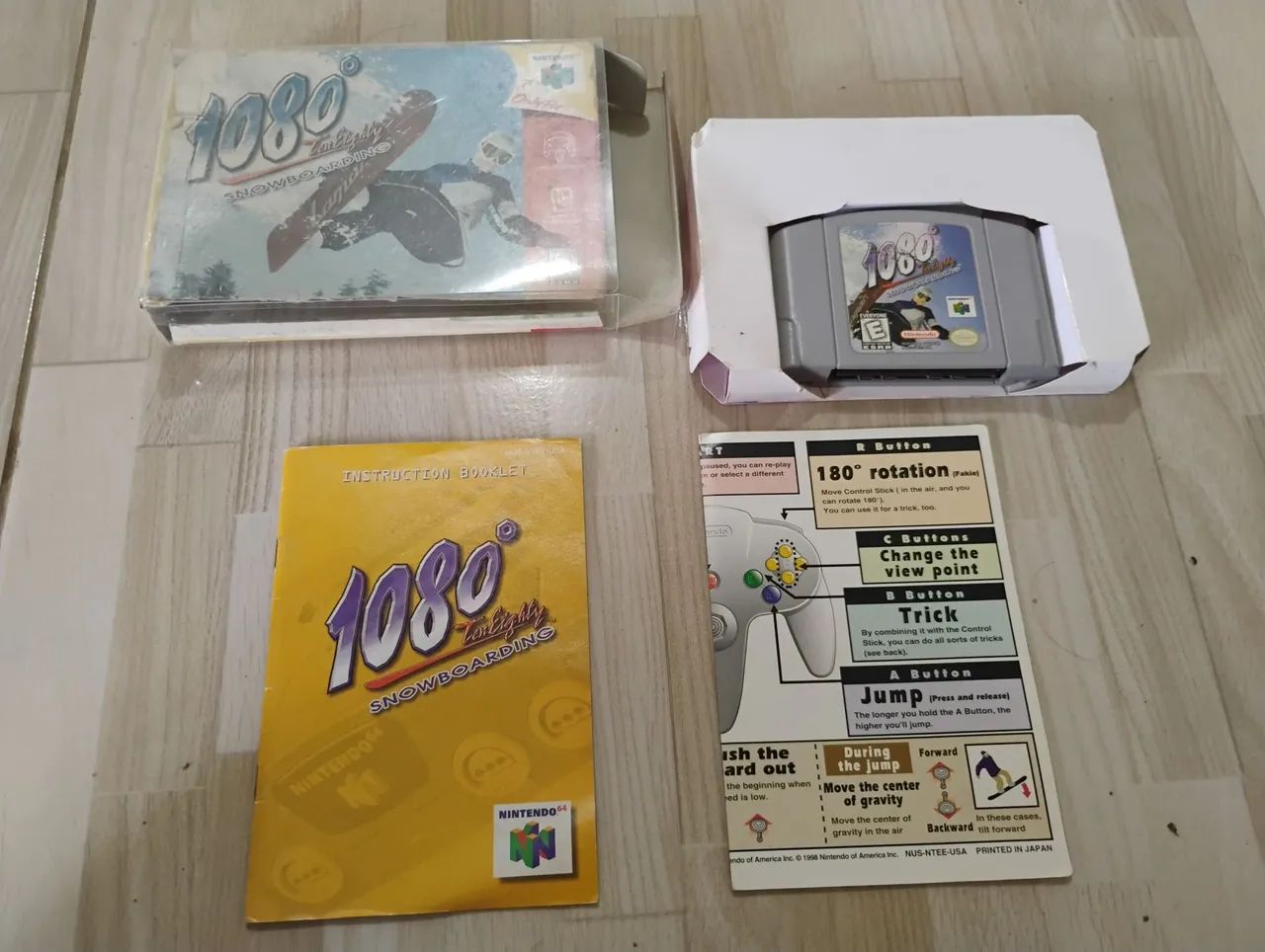 1080 snowboarding Nintendo 64 n64 - Jogos de Vídeo Game - São