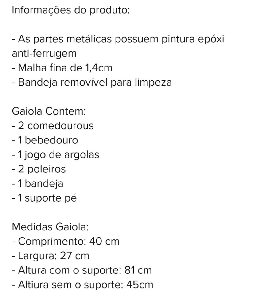 Gaiola  - Foto 4