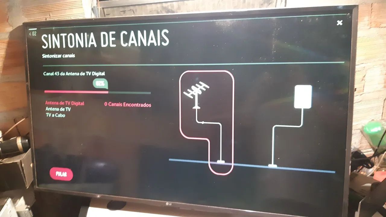 TV lg  49polegadas smart wifi completa  - Foto 3