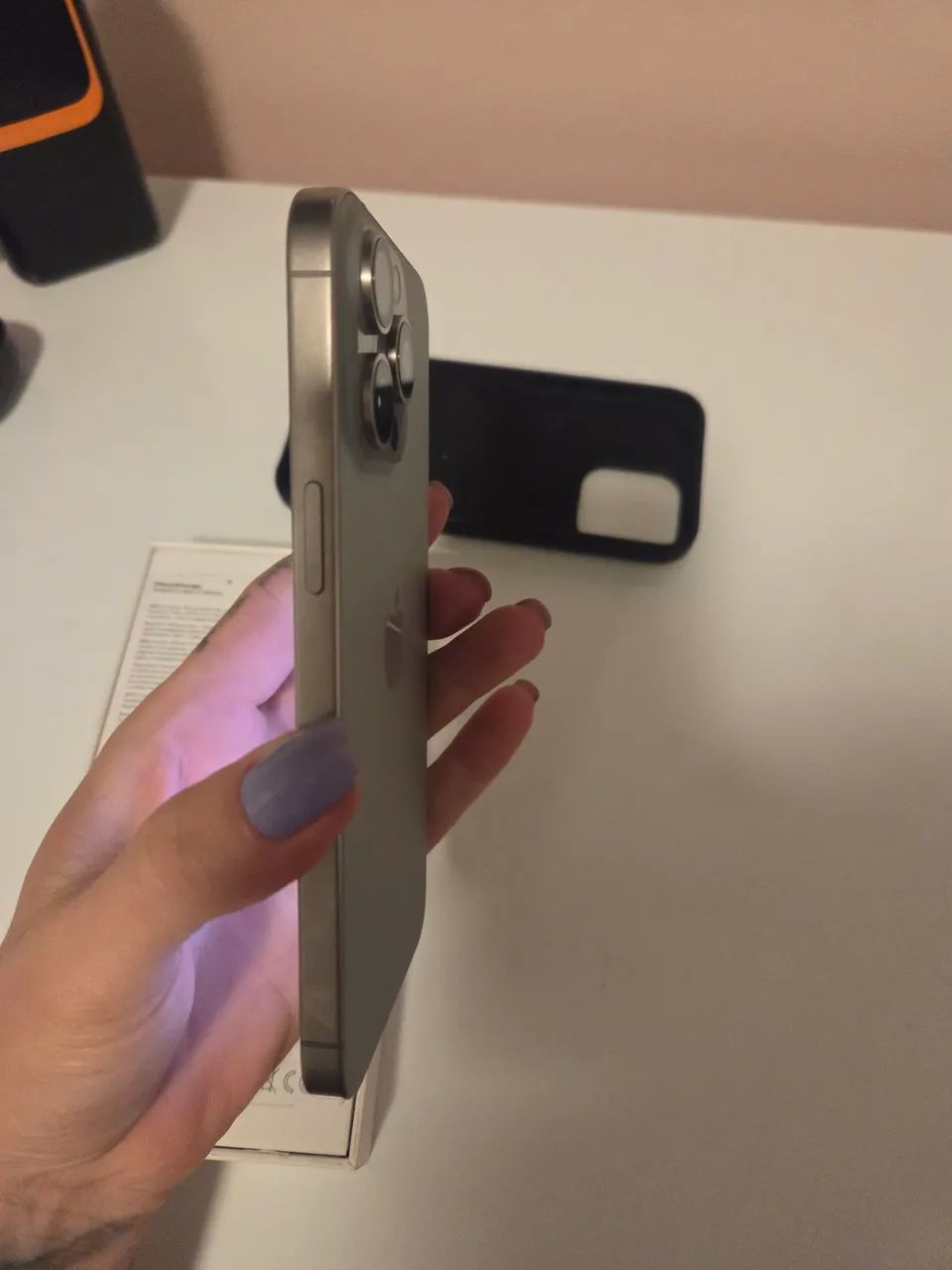 preço do iphone 15 pro max titanium 256gb - Foto 4