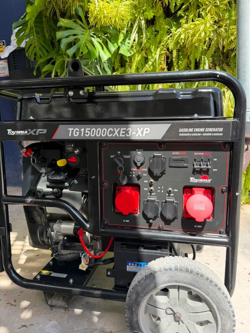 Gerador Toyama 17kva TG15000CXE3-XP Seminovo - Revisado Recente! - Foto 2