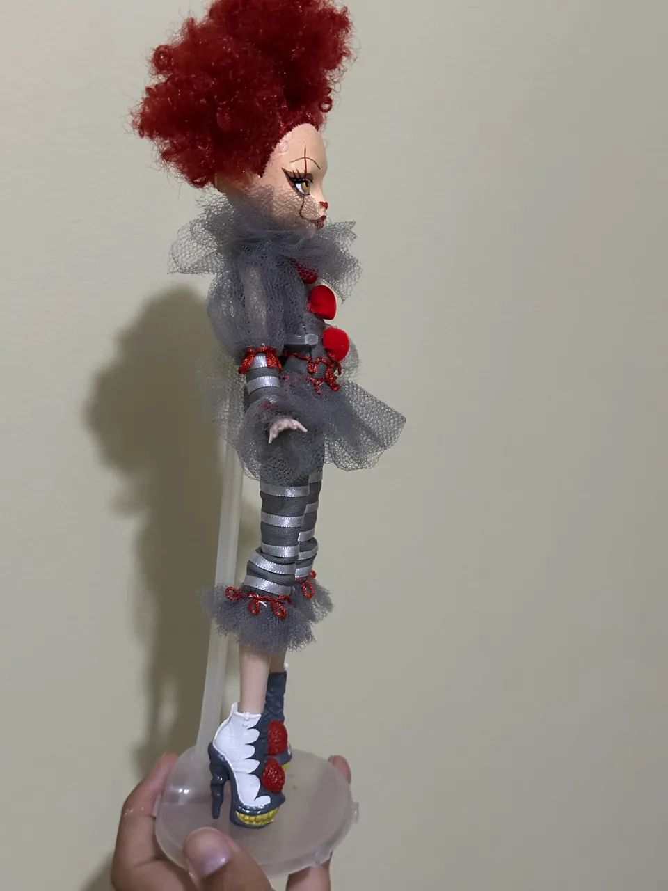 Boneca Monster High Pennywise Skullector Custom - Foto 5