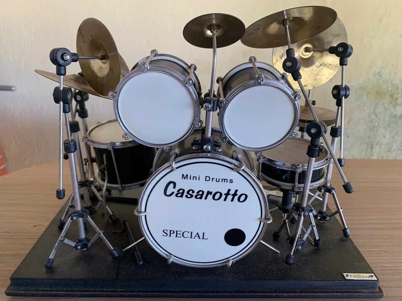 Mini bateria e Mini teclado  para decoração  - Foto 2