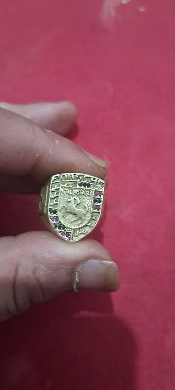 Anel de ouro da porsche - Foto 5
