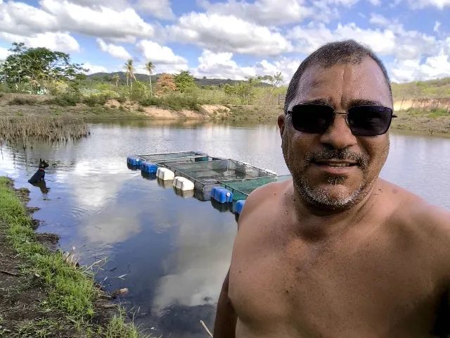 TANQUE REDE PARA CRIAÇÃO DE PEIXES 