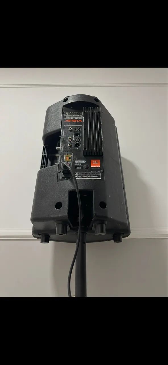 Js121a - Caixa Ativa Jbl 200rms Js 121 A Com Usb - Foto 4
