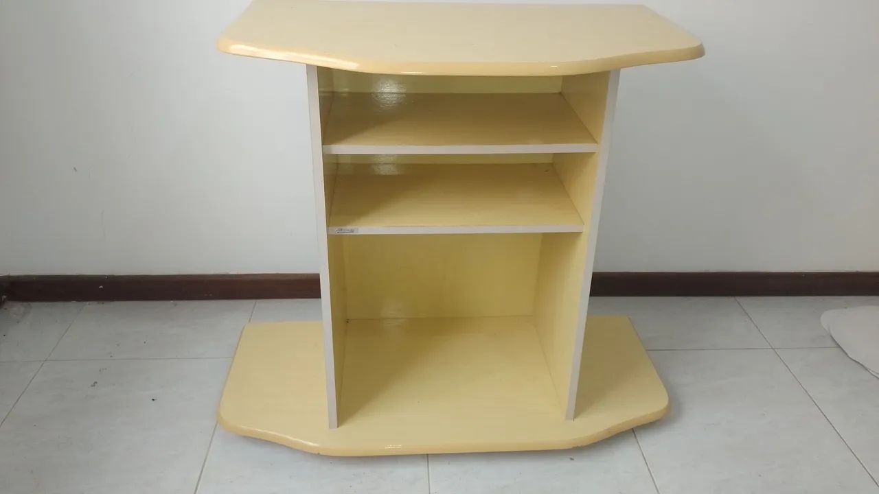 Rack de TV estante para TV ou monitor até 32 polegadas  - Foto 5