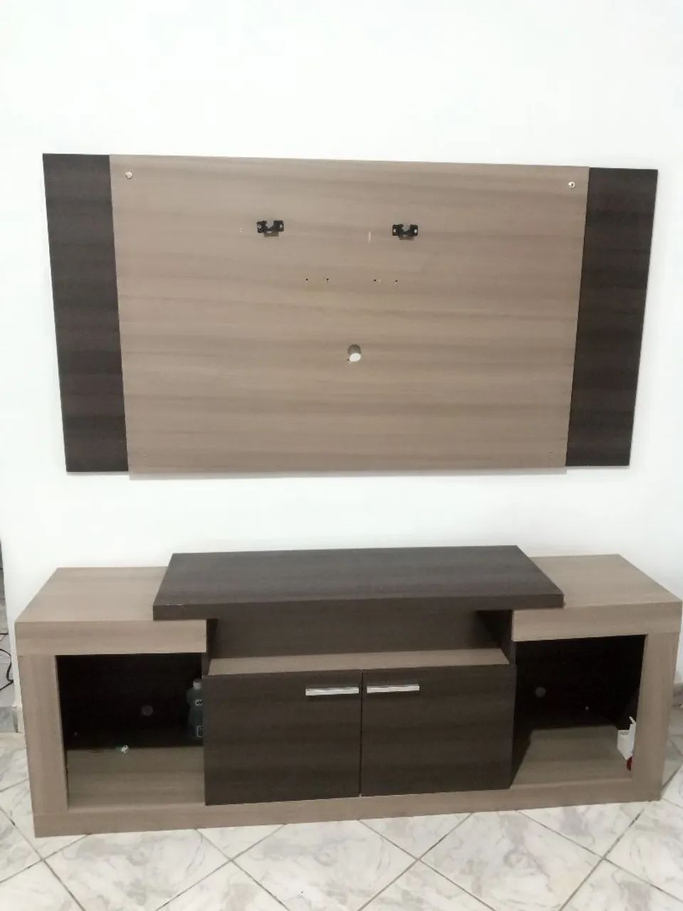 Rack com painel 